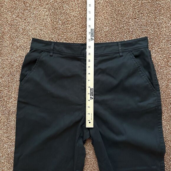 Peruvian Connection Pants Women’s 14 Black Straight Leg High Rise Trouser - Picture 9 of 10